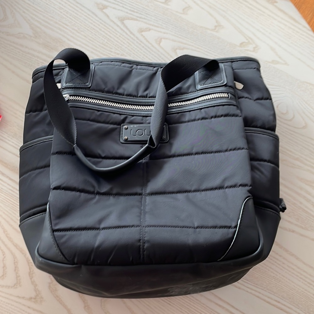 LOLE Black Lily tote